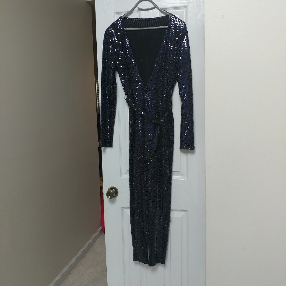Sequined Jumpsuit